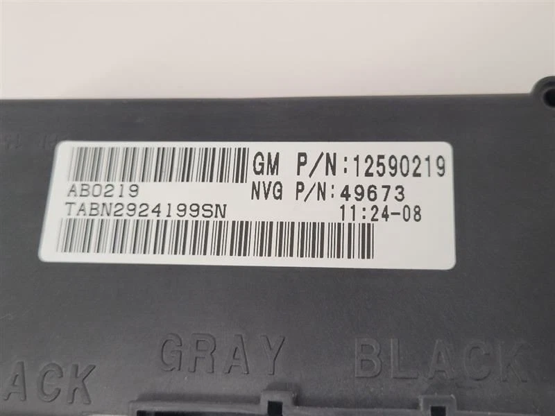 Chevrolet Silverado 2500 2003-2007 módulo de caja de transferencia 12590219 03-07 Foto 3 de 4
