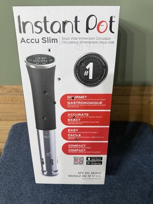 Instant Pot Accu Slim Sous Vide Immersion Circulator 12V DC Digital Slow Cooker
