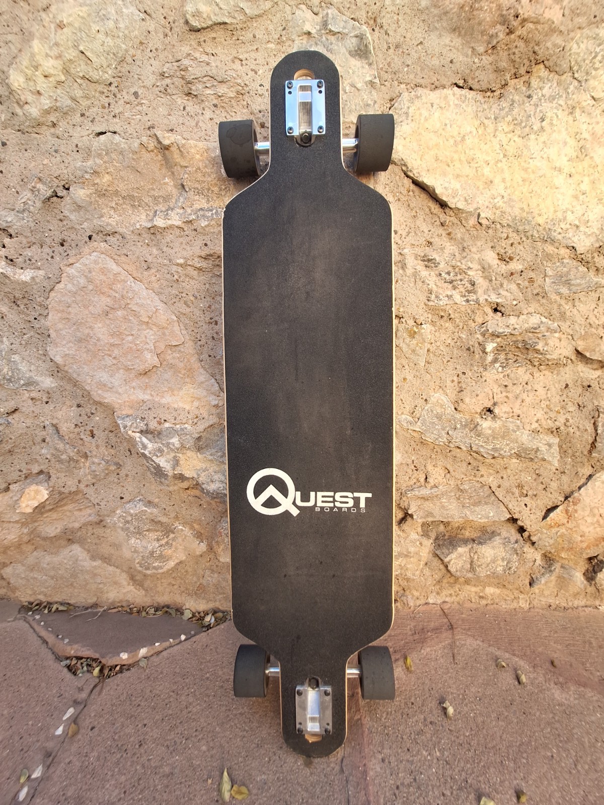 Quest Long Board Skateboard 41. Inch Complete Board for Beginners Adults Teens