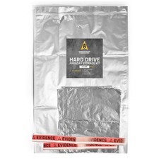 Arrowhead Forensics Extra Large Hard Drive Faraday Storage Kit, 18x28", 10-Pack