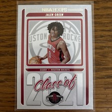 2021-22 Panini NBA Hoops - Class of 2021 Jalen Green #14 (RC)