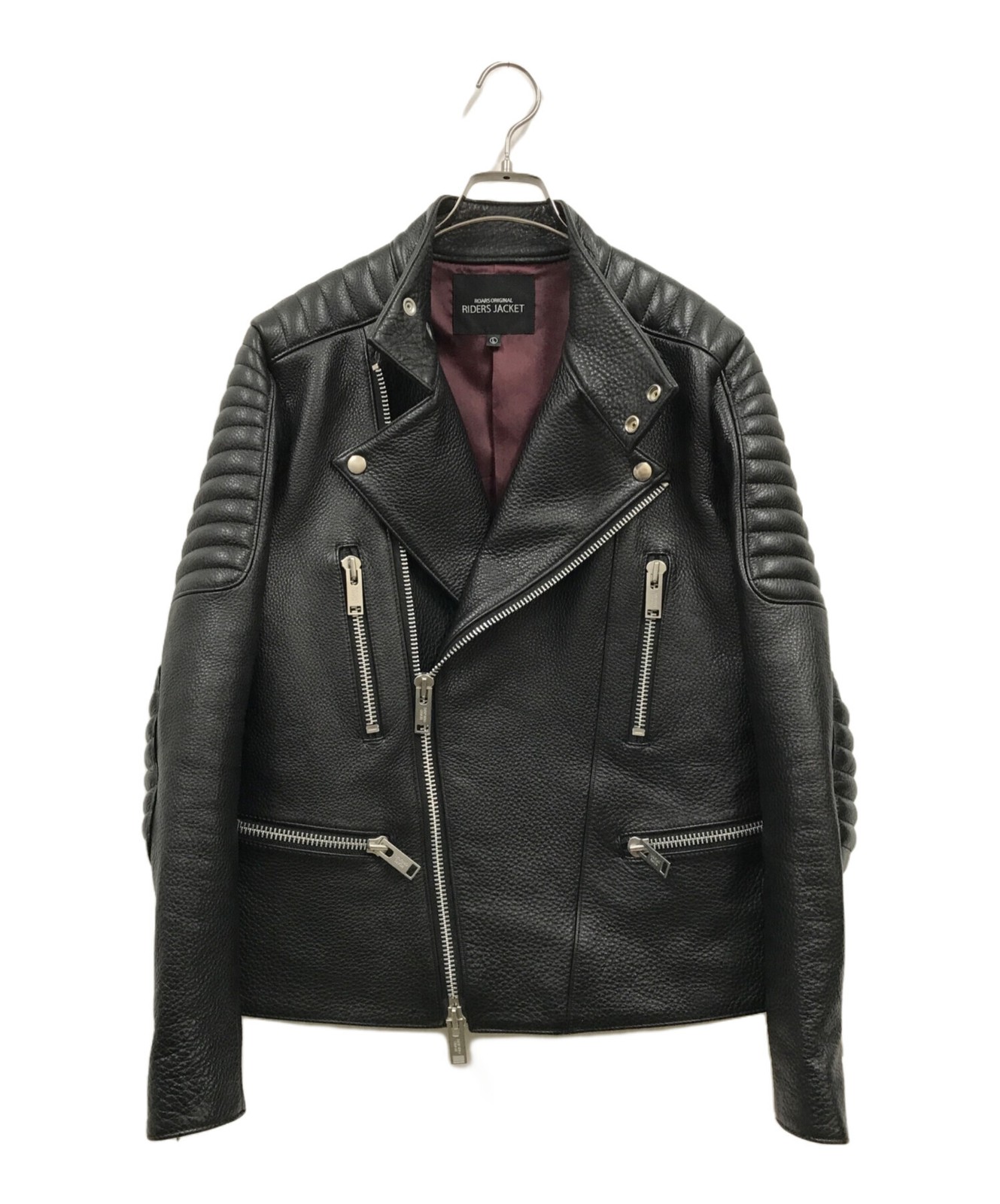 Roars Original Cow Leather Double Rider Jacket L GtX67