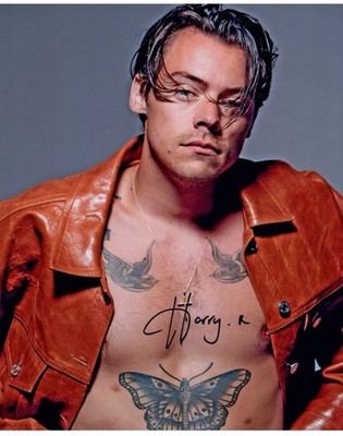 Harry Styles Original 10x8 Autographed Photo + COA