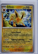 Jolteon (Poke Ball Pattern) 029/131 Holo Rare Prismatic Evolutions Pokemon NM