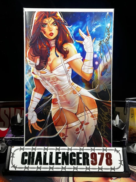 DIVINICA #6 Mel Milton QUADRUPLE SIGNED VIRGIN w/ COA - LTD 200