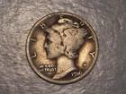 1916 Mercury Dime (Fine, 1st Yr., & Attractive)