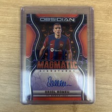 Oriol Romeu /50 Auto - 2025/26 Panini Obsidian Soccer - FC Barcelona
