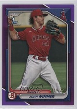 2024 Bowman Prospects Purple Border 119/250 John Wimmer #BP-78 qf8