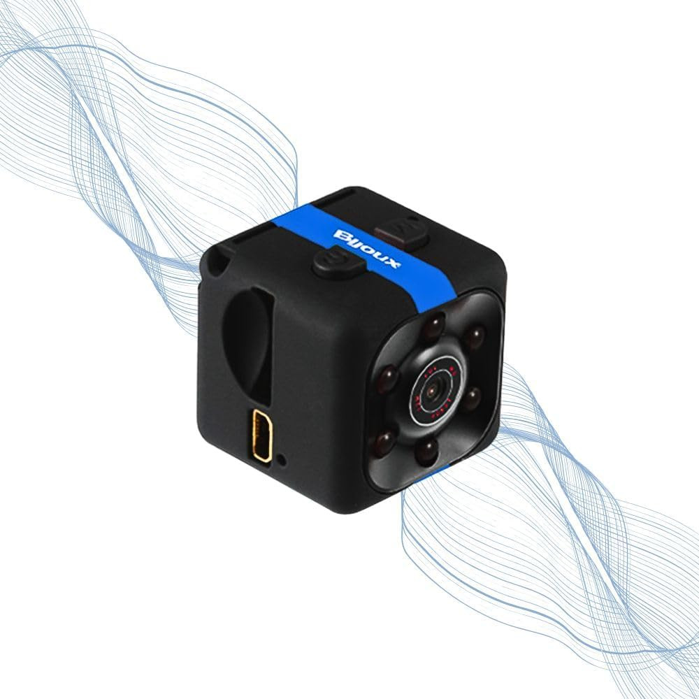 Mini Sport Cam 1080P FHD - Micro Camera d'Azione con Visione Notturna