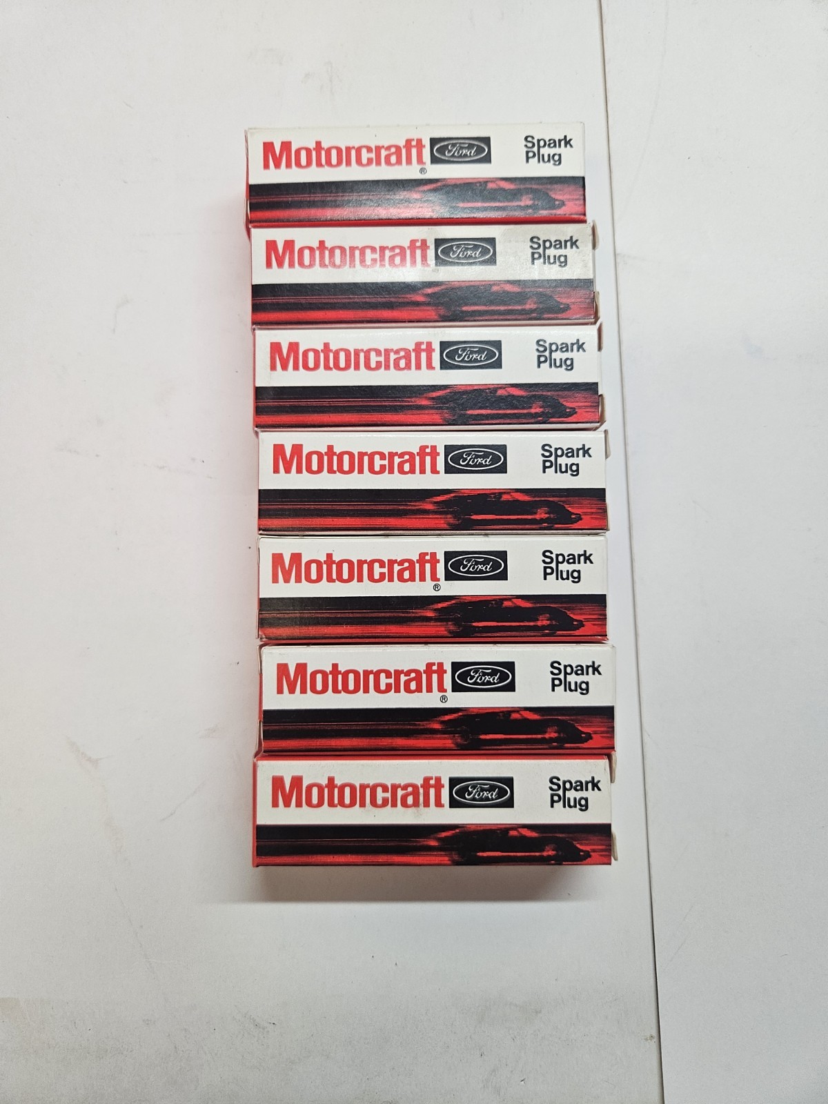 Genuine OE Motorcraft AGS32C Spark Plug. Set Of 7 Plugs