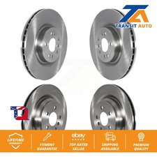 Front Rear Disc Brake Rotors Kit For Mercedes-Benz GLE400 Without Sport Package