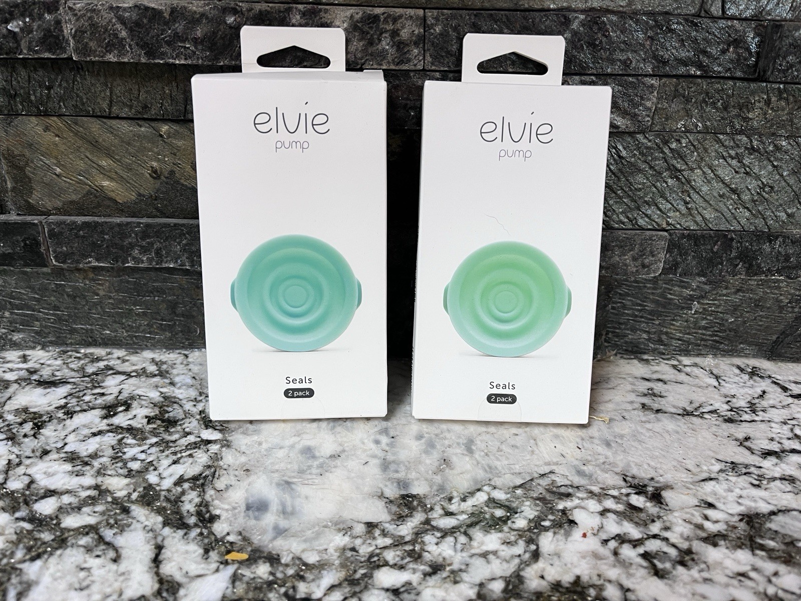 Elvie Pump Breast Pump Silicone Seals 2 Pack New in Box-image