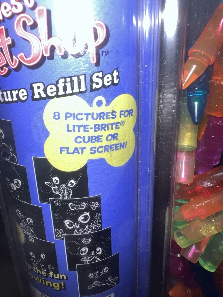 NEW Littlest Pet Shop Lite Brite Picture Refill fits Cube & Flat Screen - Image 4 of 4