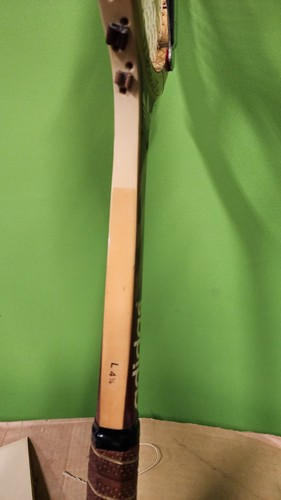 1 Vintage Adidas Haillet Wooden Tennis Racket Racquet With Cover Exct - Picture 22 of 24