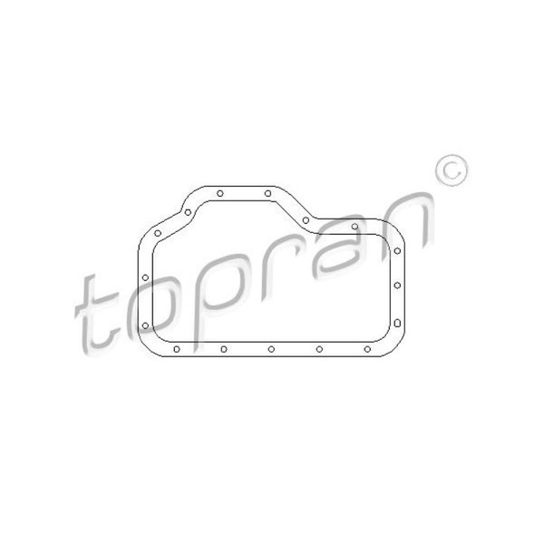 Topran ÖLwannendichtung Dichtung Papier FüR BMW 3Er Cabriolet E30 318I 316I-image