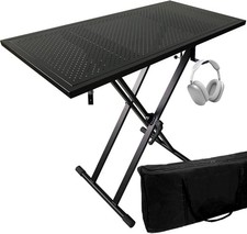 35x17.3 Inch DJ Table Stand Portable Audio Mixer Booth