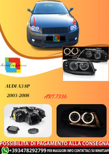 💫ART.7336 FARI "ANGEL EYES" NERI per AUDI A3 8P 05.03-03.08💫