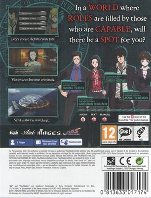 Psycho-Pass: Mandatory Happiness for PlayStation Vita™ | eBay