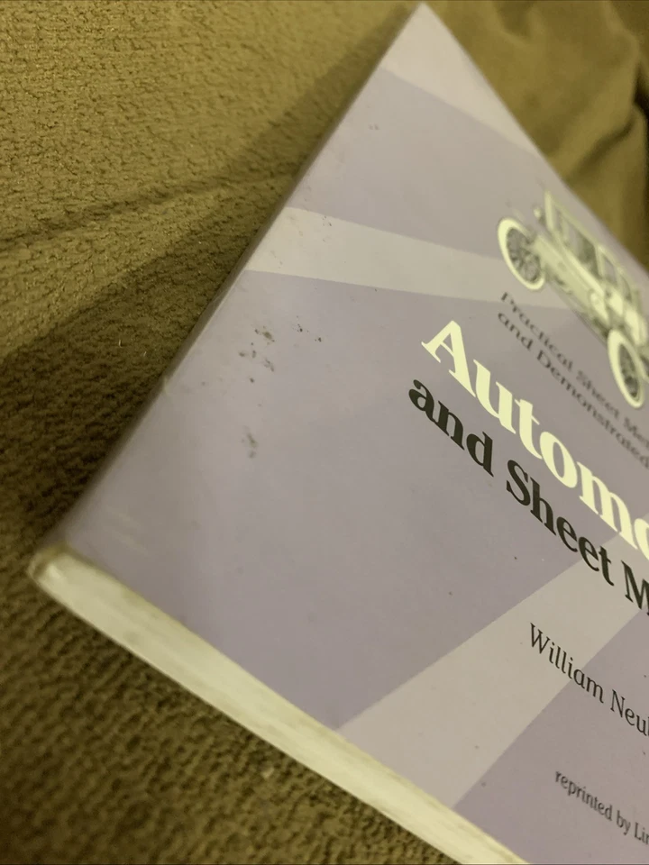 Automobiles & Sheet Metal Boats by William Neubecker Book 1912 - Image 2 of 4