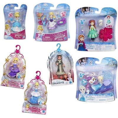 Disney Princess Little Kingdom Snap Ins / Royal Clips Figuren Frozen Cinderella
