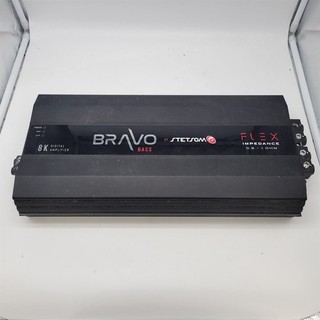 Stetsom Bravo BASS Flex 8K Mono Class D Car Audio Amplifier 8000 Watts RMS