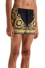Versace Men's Gold Medusa Swimwear Long Swim Shorts Versace sz 4 US S IT 48