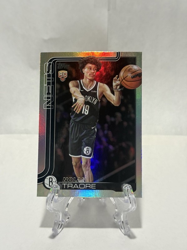 2025-26 Topps Flagship Basketball Nolan Traore RC Holo Foil #219