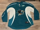 San Jose Sharks Daniil Tarasov Official NHL Practice Game Worn Reebok Jersey 58