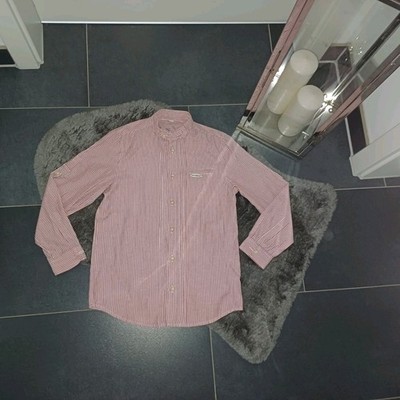 Neu Spieth&Wensky hemd 140 146 Gestreift Feierlaune rot weiß stehkragen Top