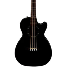 Fender CB-60SCE Acoustic Electric Bass Guitar Black