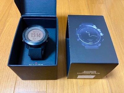 SUUNTO Traverse Sapphire Black Watch Timepiece Limited Edition 2000 Japan