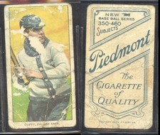 T206 Hugh Duffy HOF ~~ PR condition ~~ Piedmont 460 back