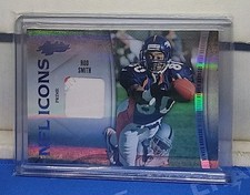 Rod Smith 2010 Panini Absolute NFL Icons Prime Game Used Jersey /50
