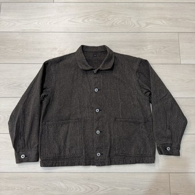 Taiga Takahashi Lot 303 Brown Covert Coverall Jacket Size 36