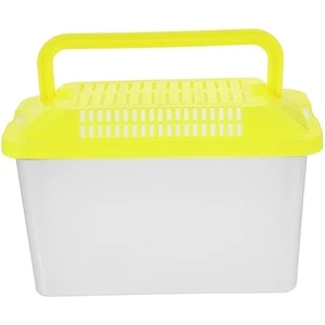  Handheld Aquarium Fish Tank Portable Turtle Box Terrarium Small Plastic