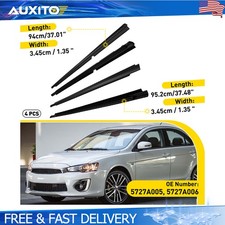 Fit Mitsubishi Lancer 2008-2017 Window Weatherstrip Seal Front Rear Molding