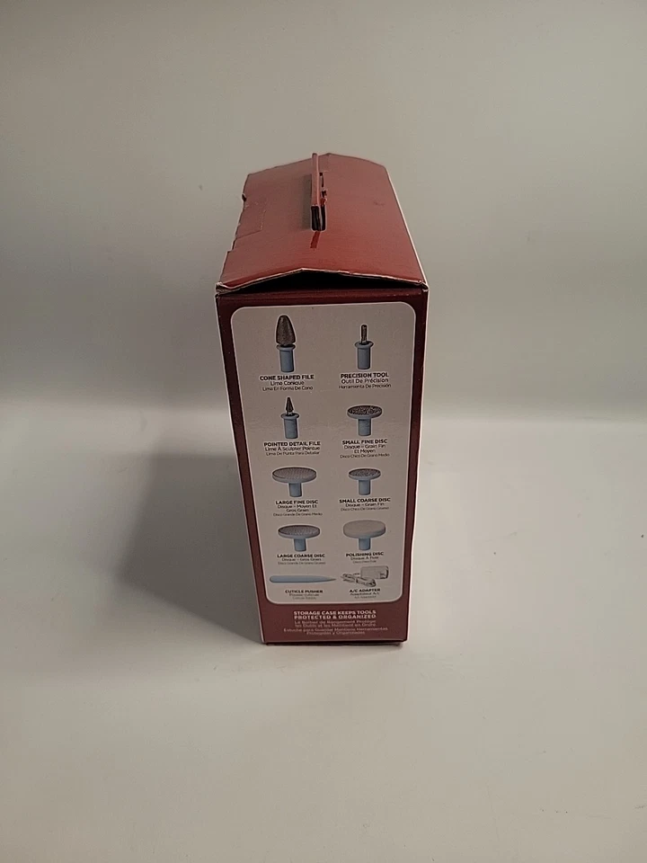 Kit de lima de uñas recargable KISS Power File, 11 piezas nuevo Foto 4 de 4