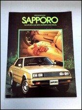 1979 Plymouth Mitsubishi Sapporo Original Car Sales Brochure Catalog