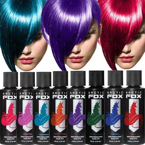 ARCTIC FOX Semi-Permanent Hair Color, 100% Vegan &amp; Cruelty-Free 8 fl oz
