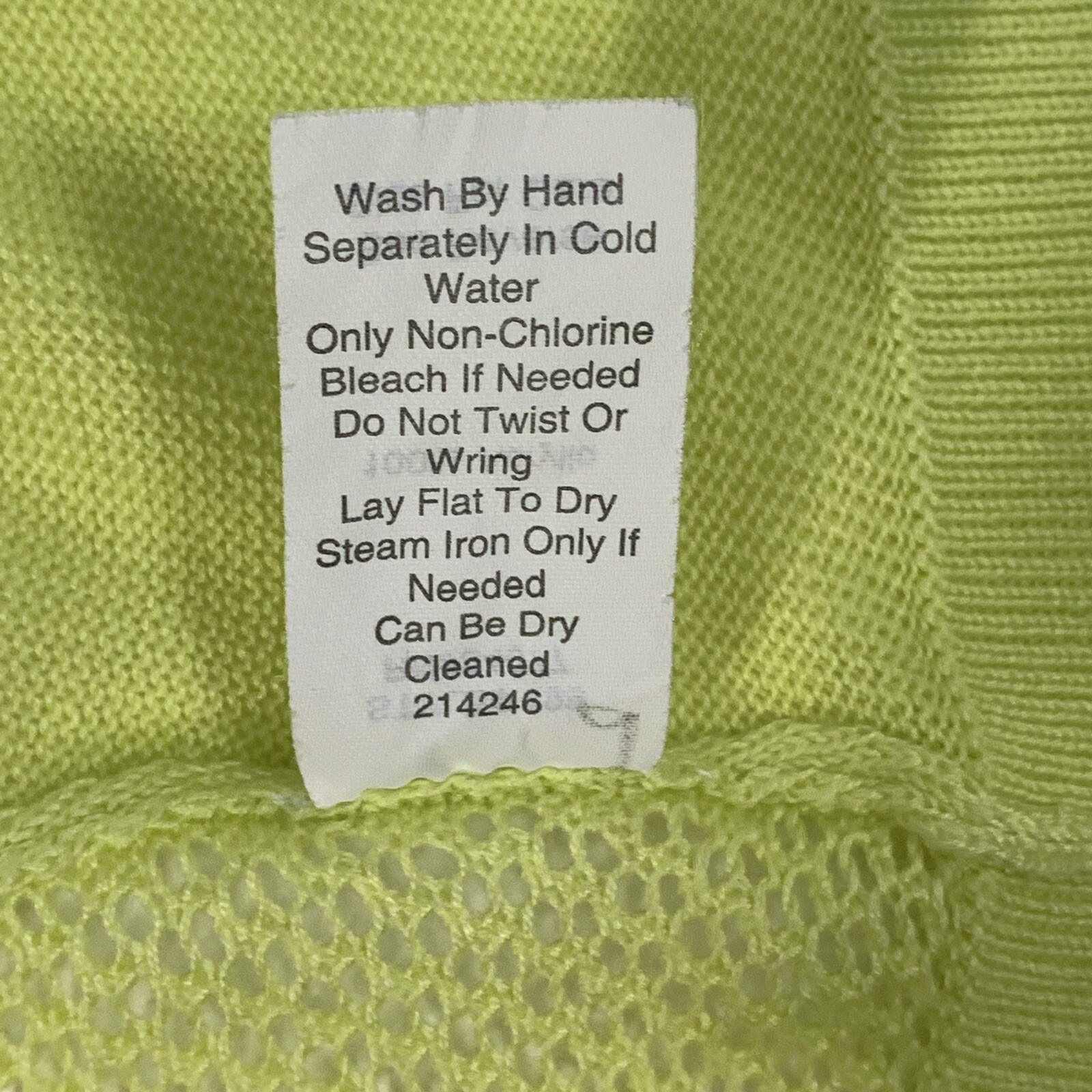 $89 Cabi Lemon Lime Split Back Pullover Size S - image 10