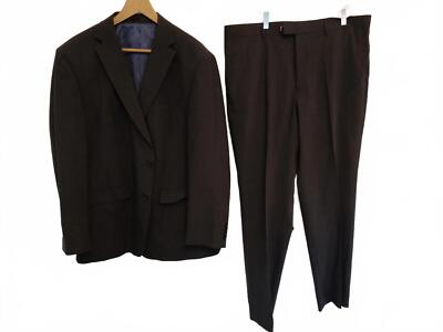 SCHWARZER ''REGULAR FIT'' ANZUG - Brustumfang 46'' / Hose 40'' 