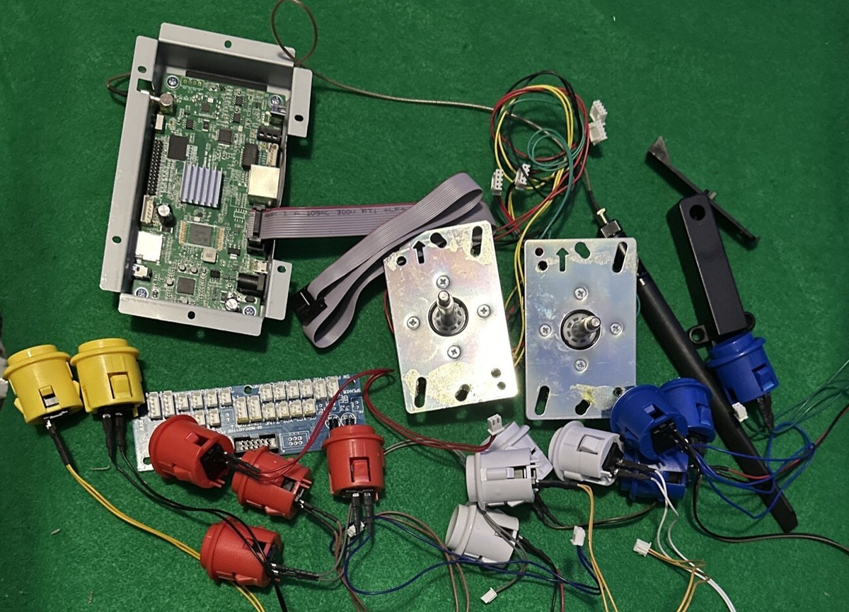 arcade1up Mortal Kombat 1,2 and 3 PCB Board V2 With Additional 9 