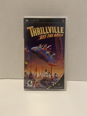 Thrillville: Off the Rails PSP (Sony PSP) CIB Complete Tested