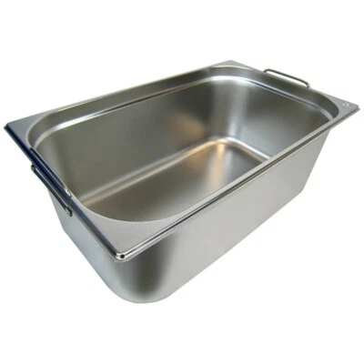 AIRBRUSH-CITY GN 1/1 Gastronormbehälter GN-Behälter Edelstahl 28 Liter Tiefe 200mm FALLGRIFF