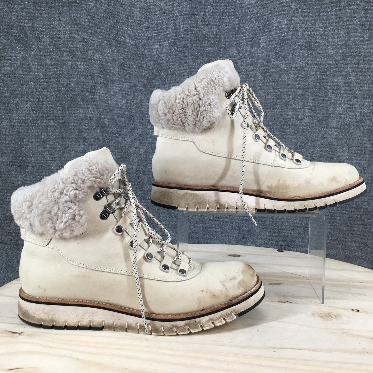 Cole Haan Boots Womens 9B Zerogrand Explore Hiking Winter W07560