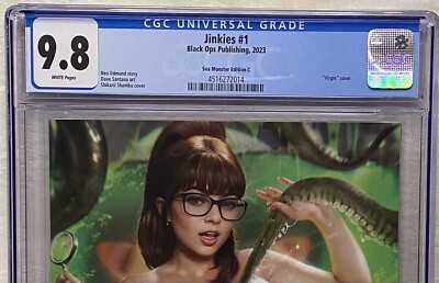 Jinkies #1 Shikarii Sea Monster Velma Edition C /350 CGC 9.8 NM/Mint!