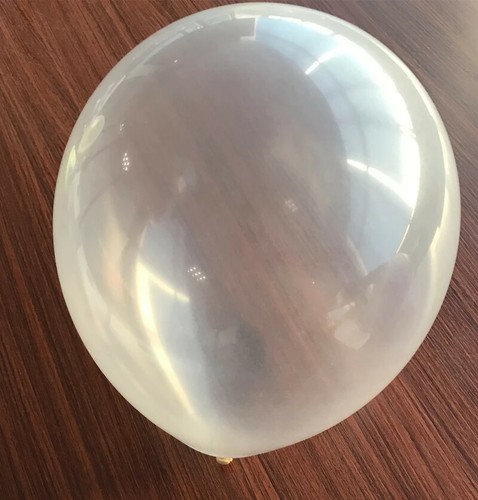 KLARE DURCHSICHTIGE BALLONS 36"/18" groß Helium Qualität Hochzeit Dekorationen UK - Bild 1 von 3