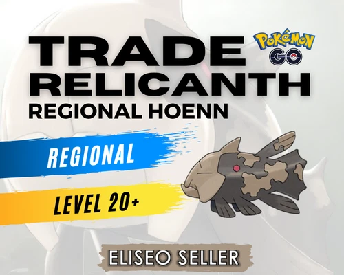 Pokemon Relicanth #369 GO - Regional Hoenn