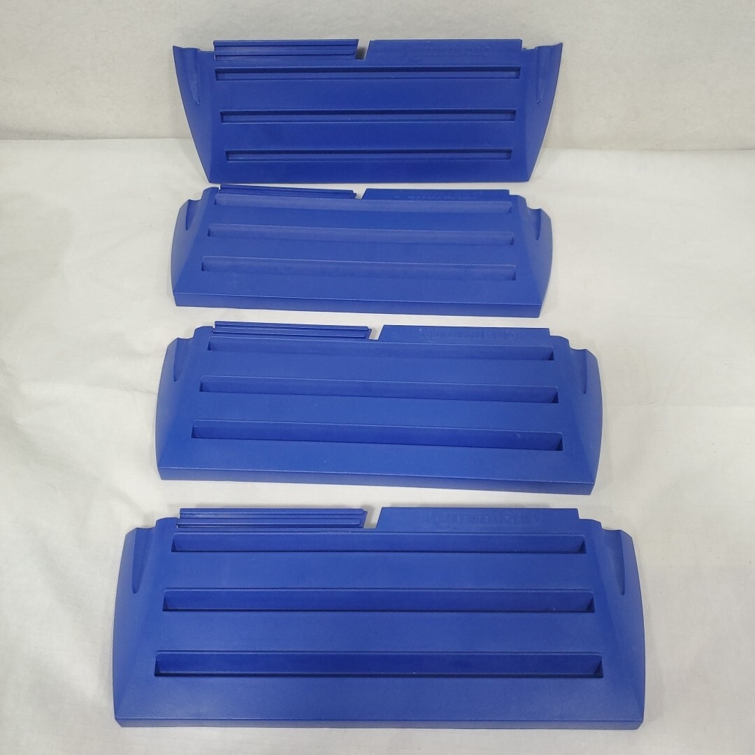 Rummikub Vintage Replacement Tile Trays Lot of 4 Clip Together Racks Blue Plasti eBay