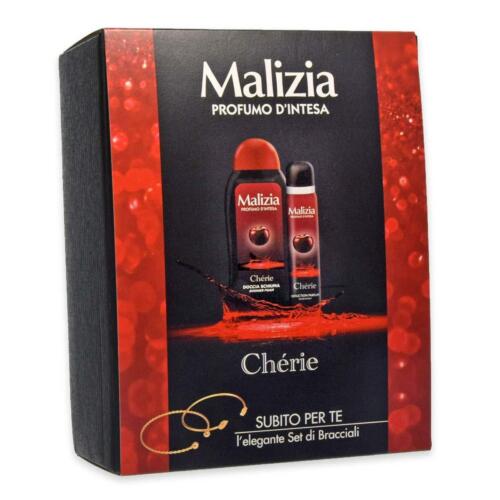 Women's Malizia Gift Set with Deodorant 100ml + Foam Shower + 2 Bracelets